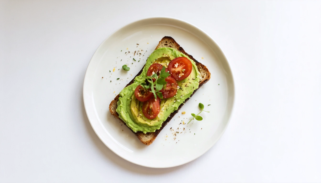 crostini con avocado